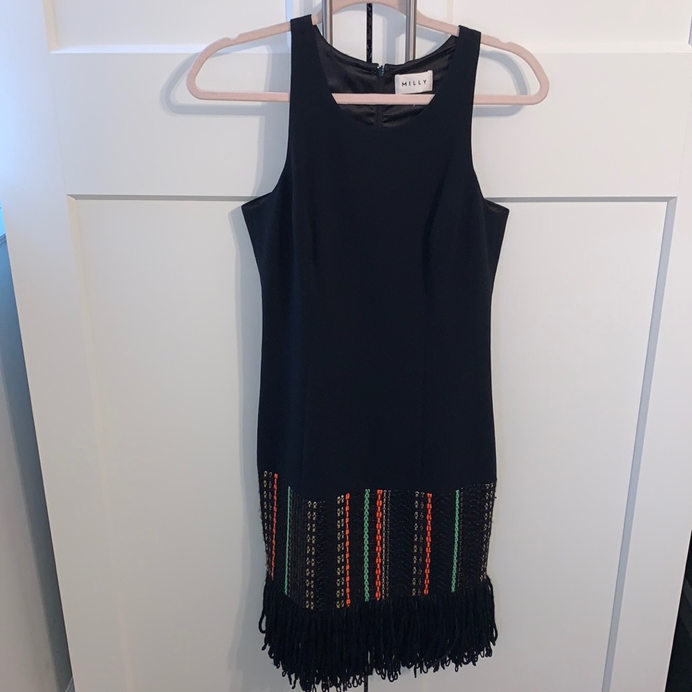 NWOT - Milly Dress with detailed bottom